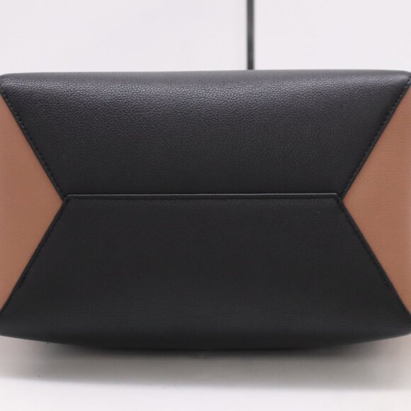 LV logo Lock Cabas Tote with Rosewood Crochet and Dust Bag - Picture 4 of 12